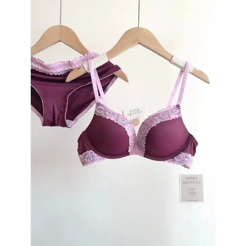 Sexy Leopard Print Lingerie Set Women Wireless Invisible Push Up Small Breasts adjustable A To C Cup sheer Lace Pure Design S-X — image 1