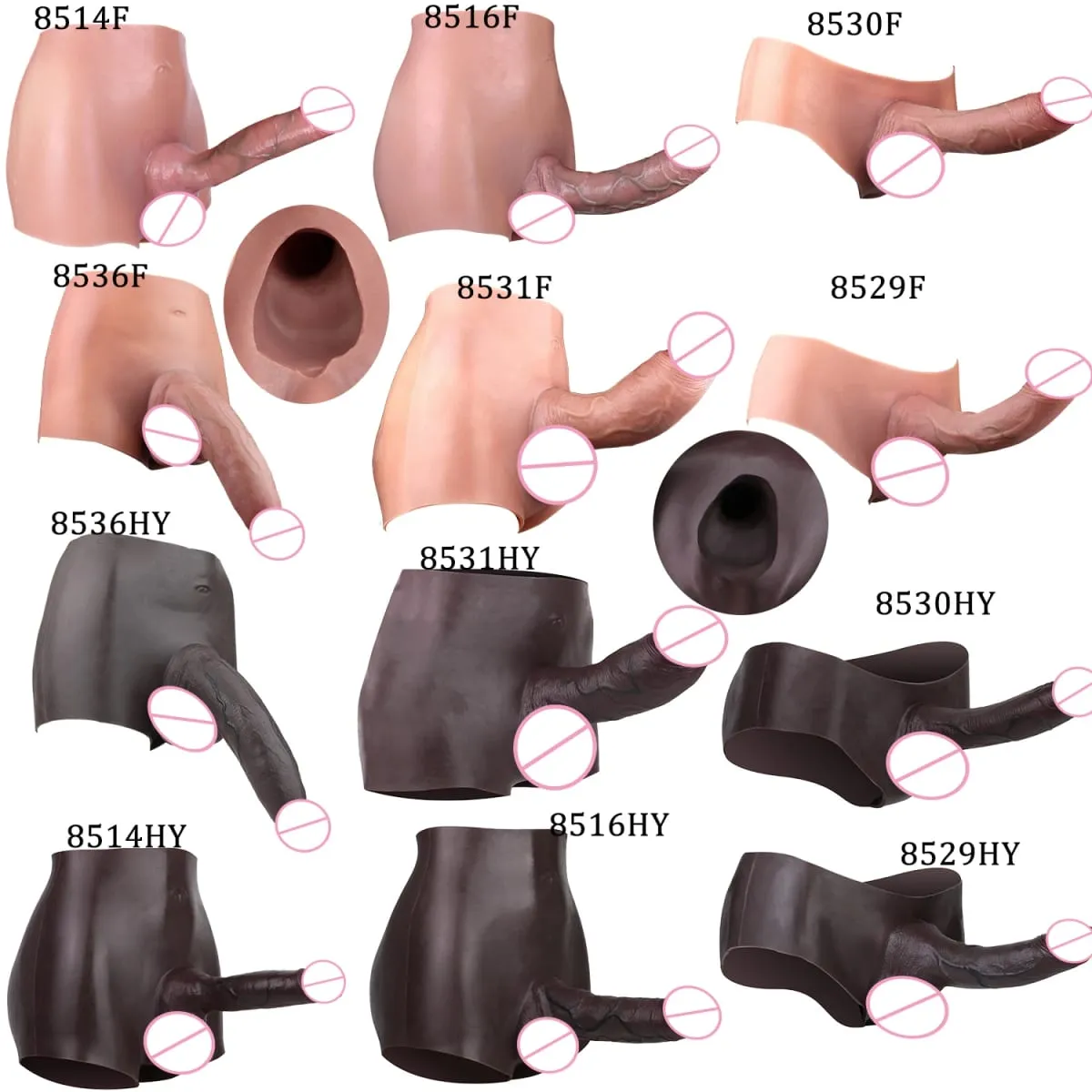 Elastic Silicone Harness Panties Hyper-Realistic Hollow Dildo Cover Wearable Male Sheath Long-Lasting Intimate Adult Couple — image 3
