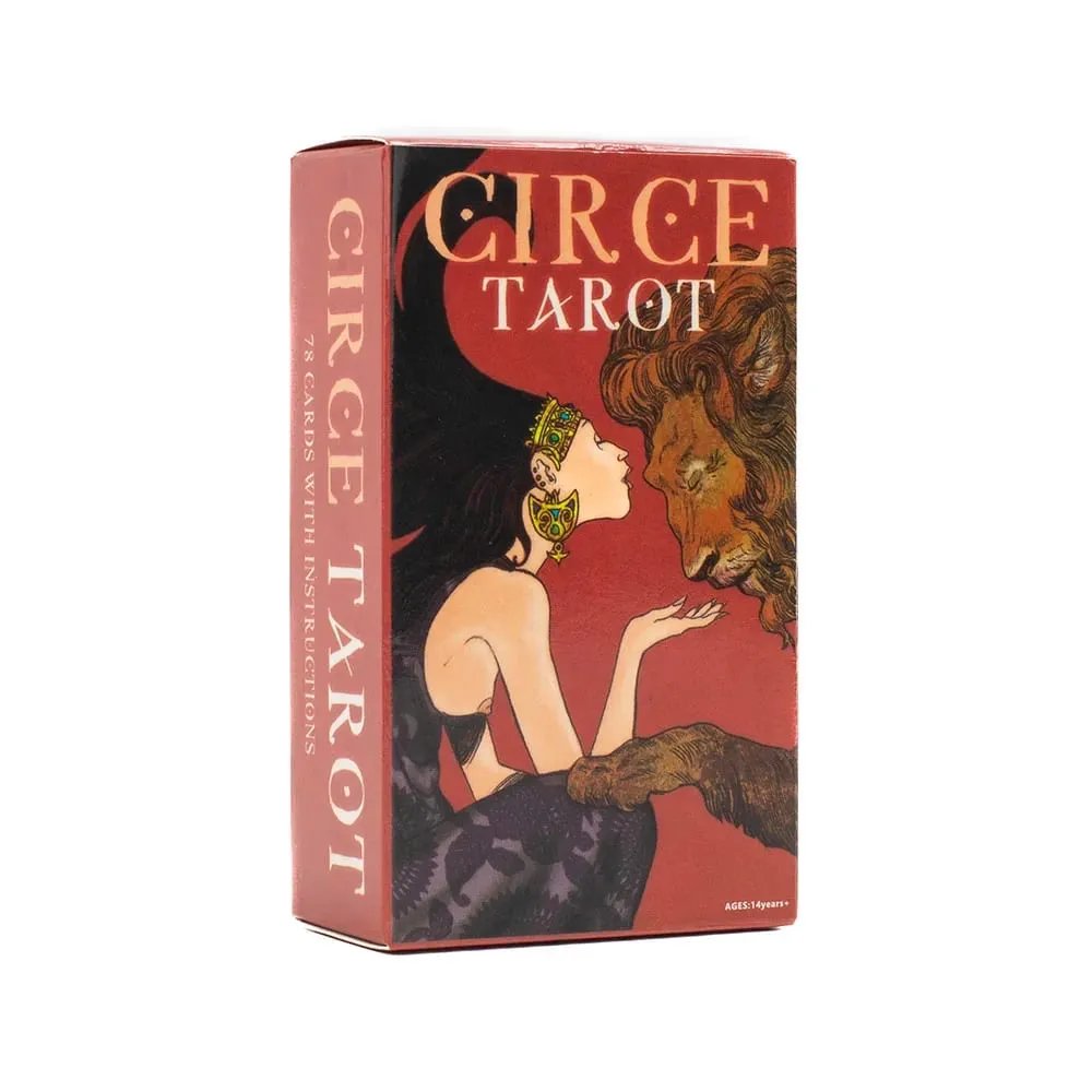 2026 Kad Tarot Circe BARU 10.3*6Cm 78Pcs Kad Permainan Papan Dek Nasib Ramalan Untuk Pesta Keluarga