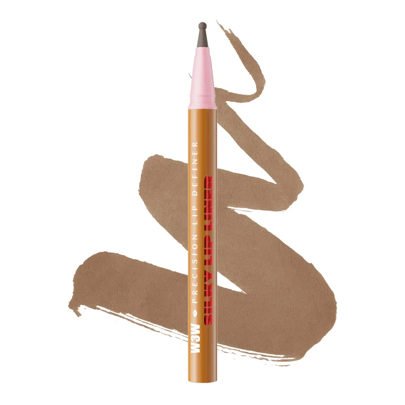 Longwear Liquid Lip Liner עמיד למים 24 שעות עמיד ארוכות טווח שפתיים Liner Stain Marker Pen 2-in-1 Lipliner מט חצי קבוע