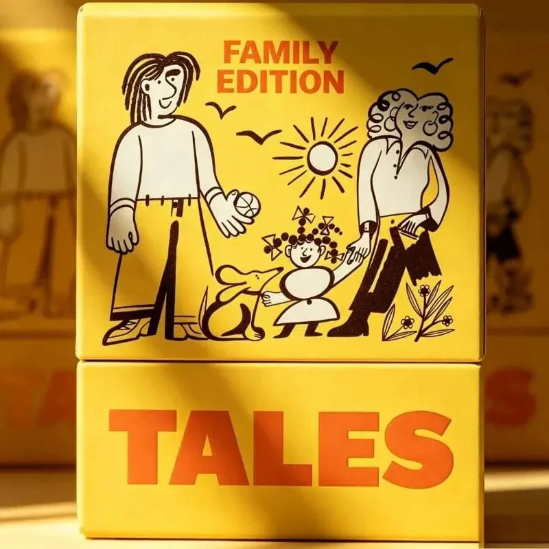 Tales Story Dice Game Couples & Family Edition Interactive Storytelling Game for Date Night & Family Part Creative Tabletop Game — image 3