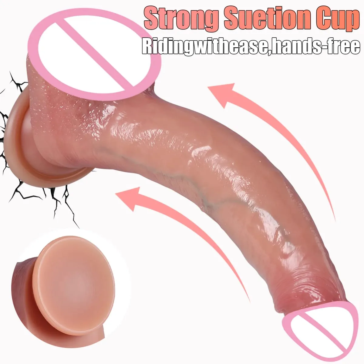 Realistic Dildos Skin Sliding Foreskin Testicles Dildo for Woman Masturbation Anal Vaginal Stimulation Strapon Silicone Sex Toys — image 5
