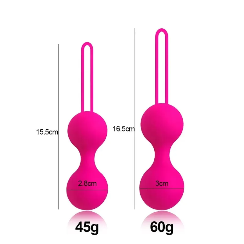 Silicone Smart Geisha Kegel Ball Beads Vaginal Ball Sex Toys for Women Simulator Vagina Chinese Ben Wa Ball Tightening Exerciser — image 11