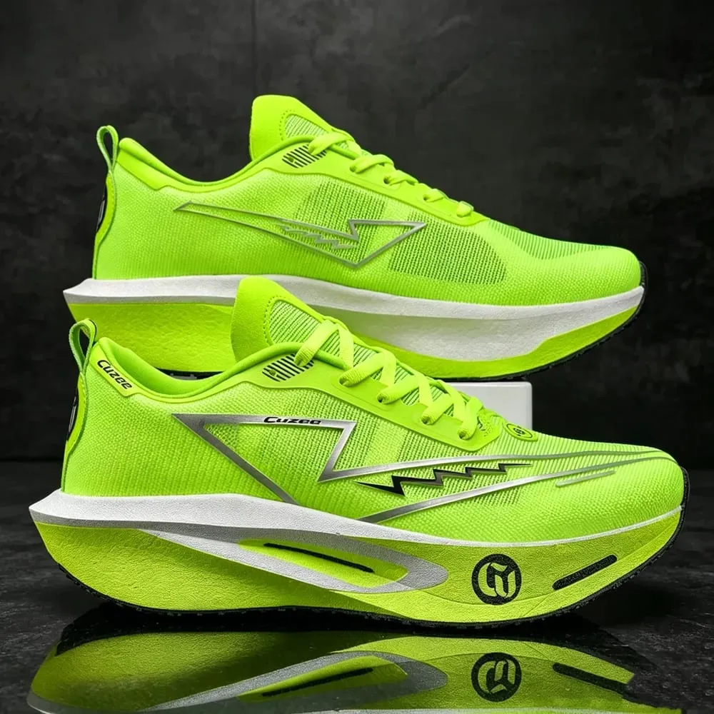 Men Running Shoes Carbon Board Marathon Speciality Sports Breathable Lightweight Women's Comfortable Athletic Sneakers