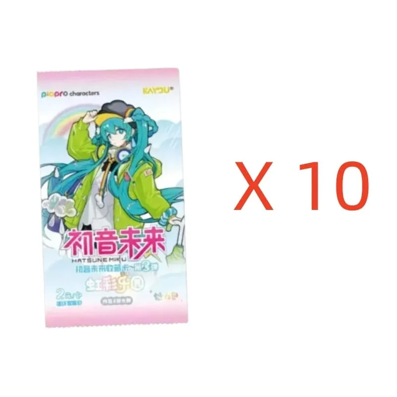 Original Hatsune Miku Card Charm Pack Shining Superstar Party Show Cards CR OR UTR Rare Collection Card Toy — image 13