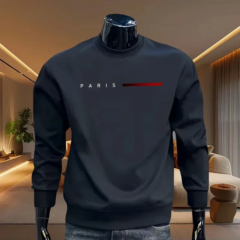 Hot Sales Mens Sweatshirts Printing Casual O-Neck Tops Outdoors Sports Jogging Mens Clothing Autumn Winter Pullover Streetwear — image 1