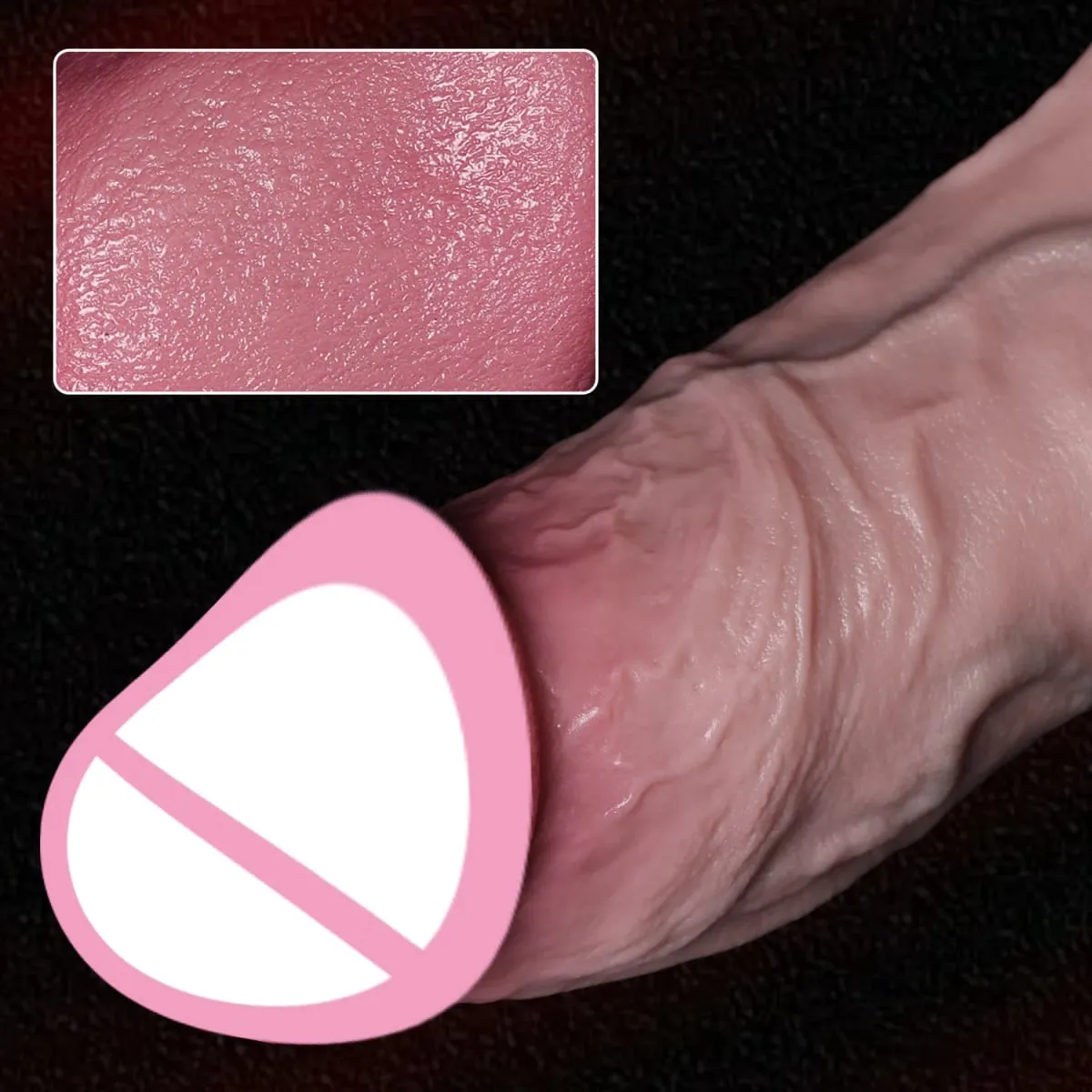 Realistic Skin Soft Big Dildo 3 Sizes Silicone Penis For Woman Anal Sex Toy Vein Cock Vaginal Masturbation Suction Cup Big Dick — image 4