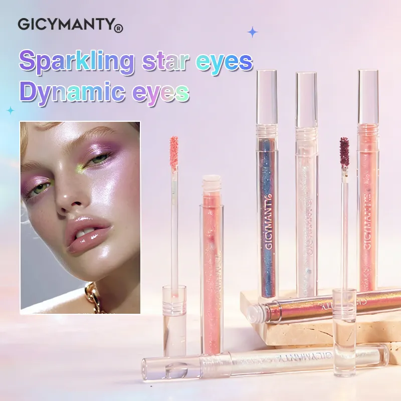 Polarized Chameleon Liquid Eyeshadow Shimmer Glitter Long Lasting Waterproof Multi-Use Eye Highlight Blusher Makeup — image 2