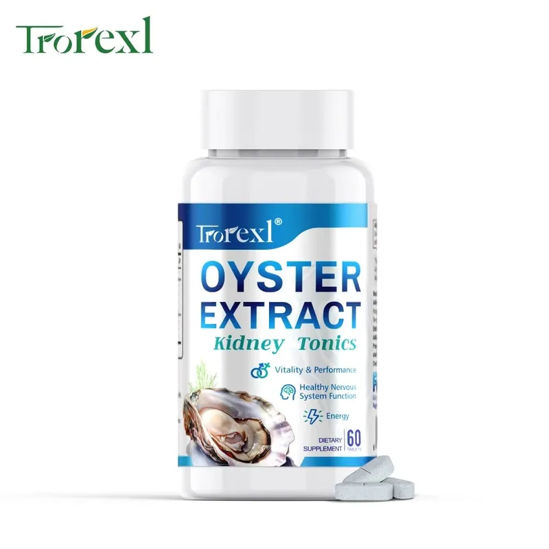 Oyster Extract - Supplement for Men Boosts Performance Supports Vitality Enhancing Extra Strength 60 Tablets