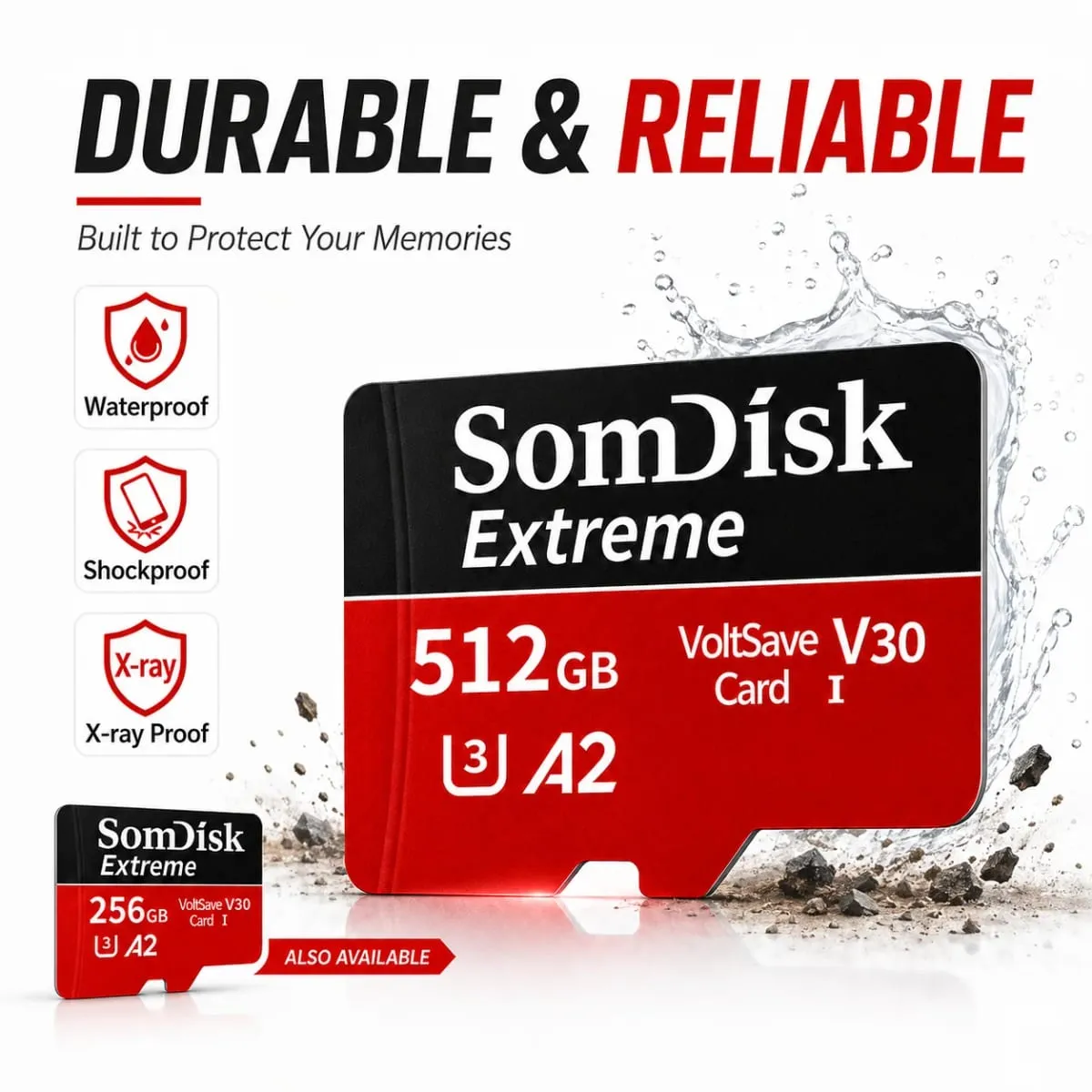 Micro TF/SD Card 512GB Large‑Capacity Memory Card 256GB 128GB SD Cards For Drone Dash Cam Tablet — image 5