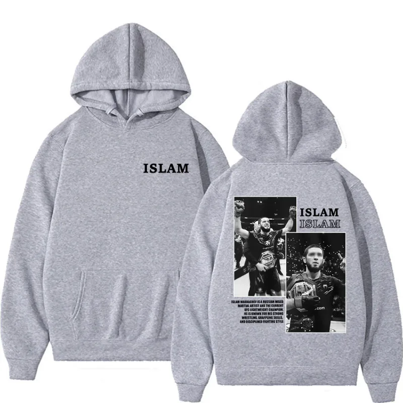 Dagestan Russian Islam Makhachev Cover Hoodie Men's Fashion Violence Aesthetic Sweatshirt Casual High Quality Hoodies Streetwear — image 5