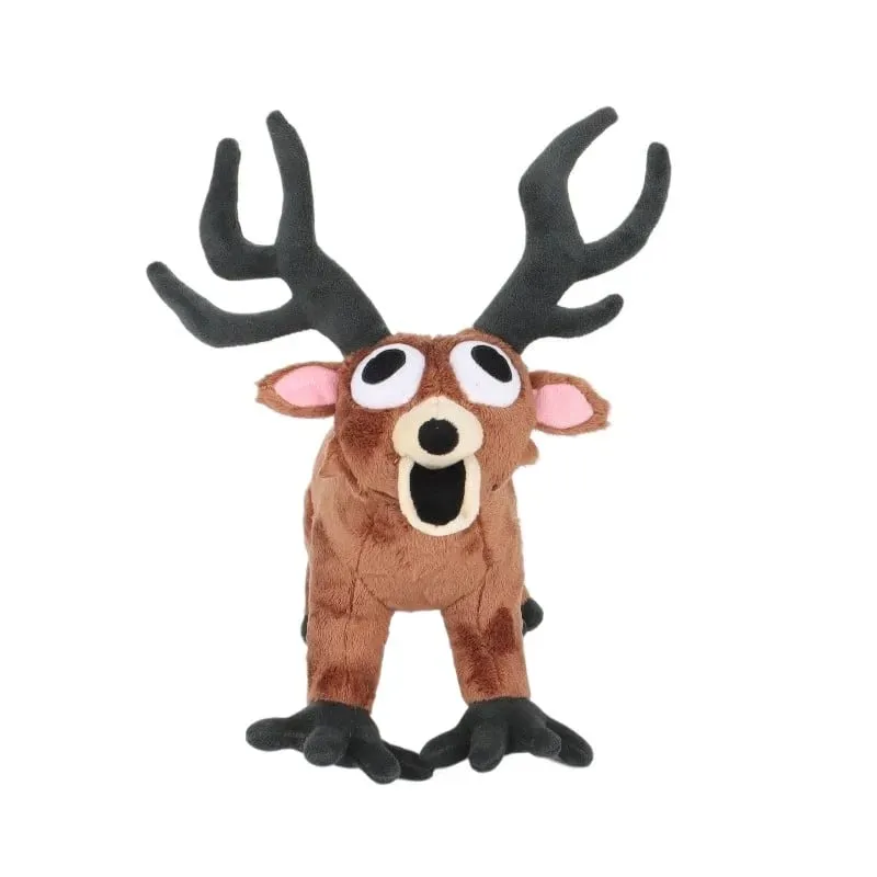 New 38cm 99 Nights Cartoon In The Forest Deer Plush Toys Cotton Stuffed Doll Anime Animal for Kids Birthday Gift Halloween Gifts