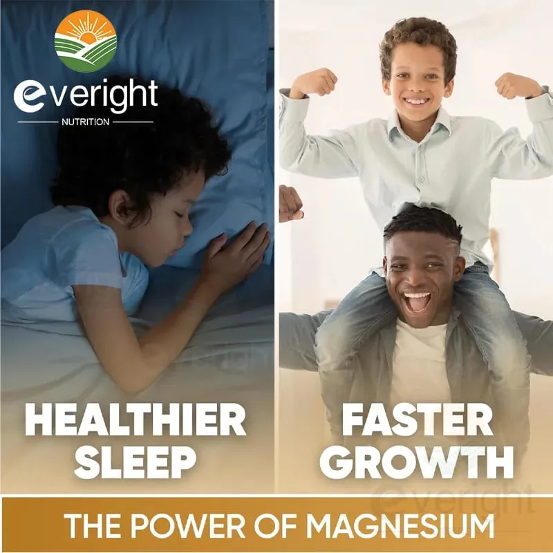 Bone Strength Supplement - for Natural Height Growth Adult and Kids - High Absorption - Calcium Magnesium Zinc Multivitamins — image 4