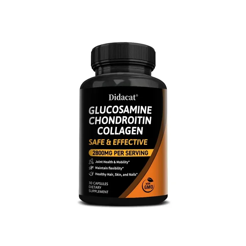 Chondroitin Glucosamine Collagen Capsules for Knee Joint Health Bone Quickly Nutrition Supplement
