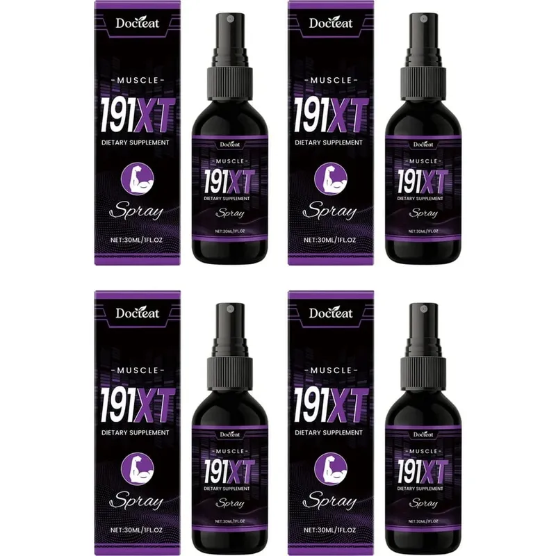 Spray muscular 191XT com vitamina B3 L-Arginina e extrato de Tribulus Terrestris para suporte muscular e resistência 30 ML — image 10
