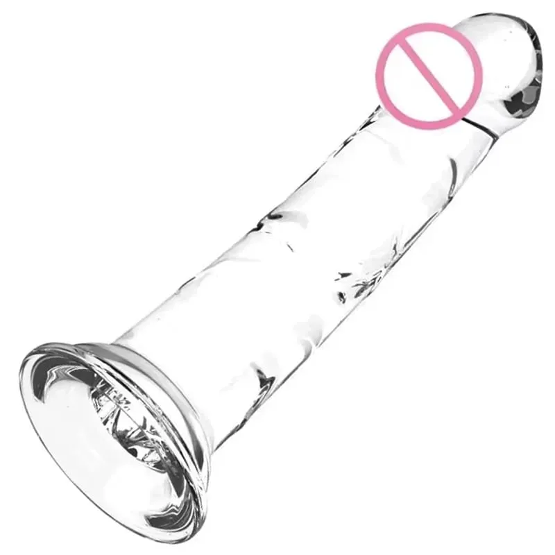 Realistic Small Silicone Jelly Dildo for Women with Suction Cup Strapon Compatible Anal Plug Adult Sex Toy for Women — image 1
