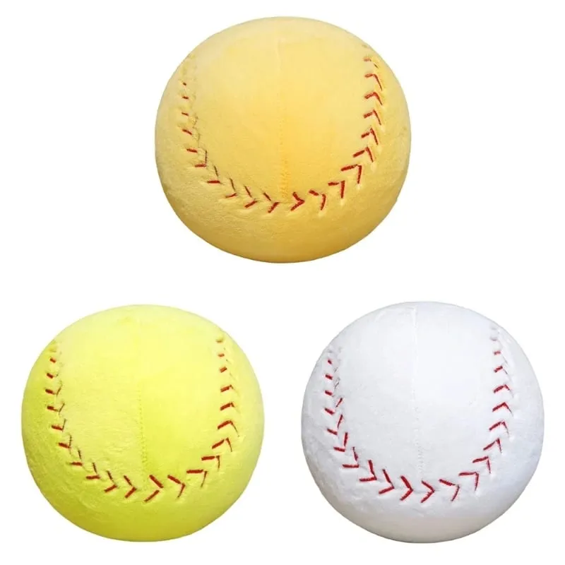 Baseball Room Pillow Soft Plush Cushion for Shelf Display