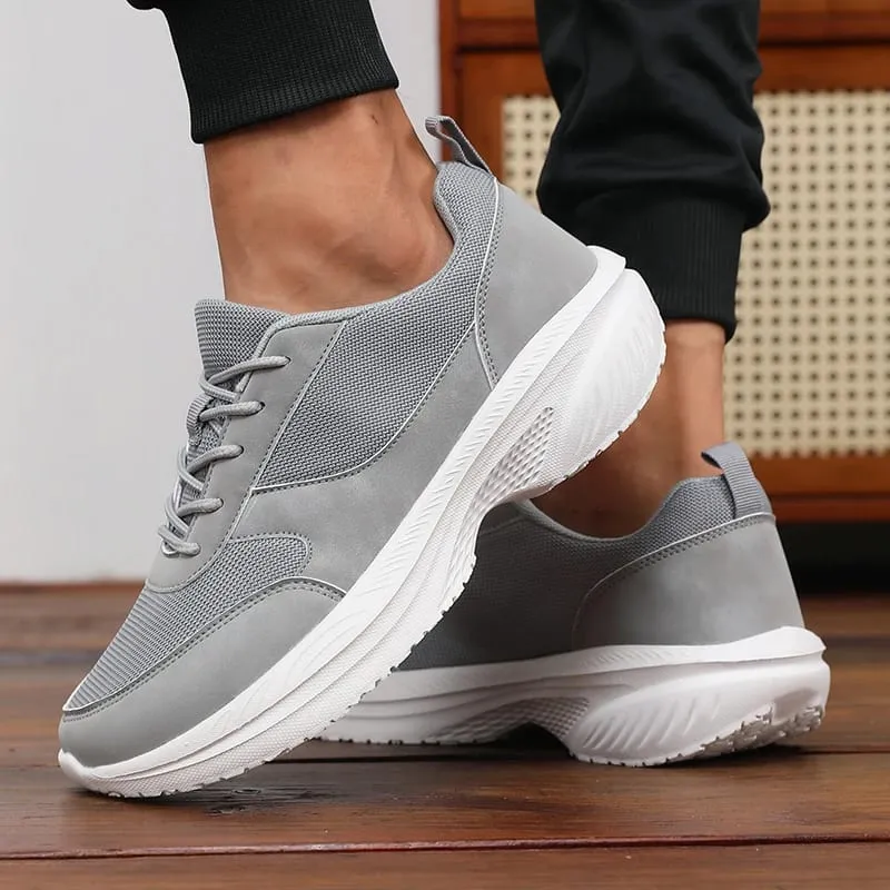 Wide Toe Shoes Unisex Breathable Mesh Platform Sneakers Fashion Comfortable Minimalis Shoes 2026 Outdoor Non-Slip Walking Shoes — image 8