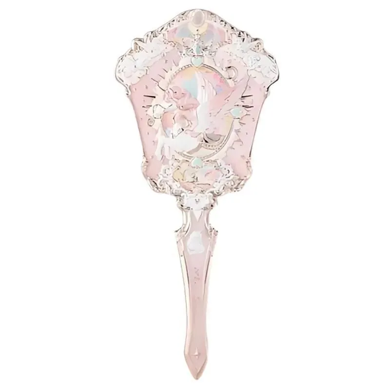 Flor sabe espelho de maquiagem portátil almofada de ar pente todas as séries padrão de relevo kit de ferramentas de maquiagem de cor limitada — image 15