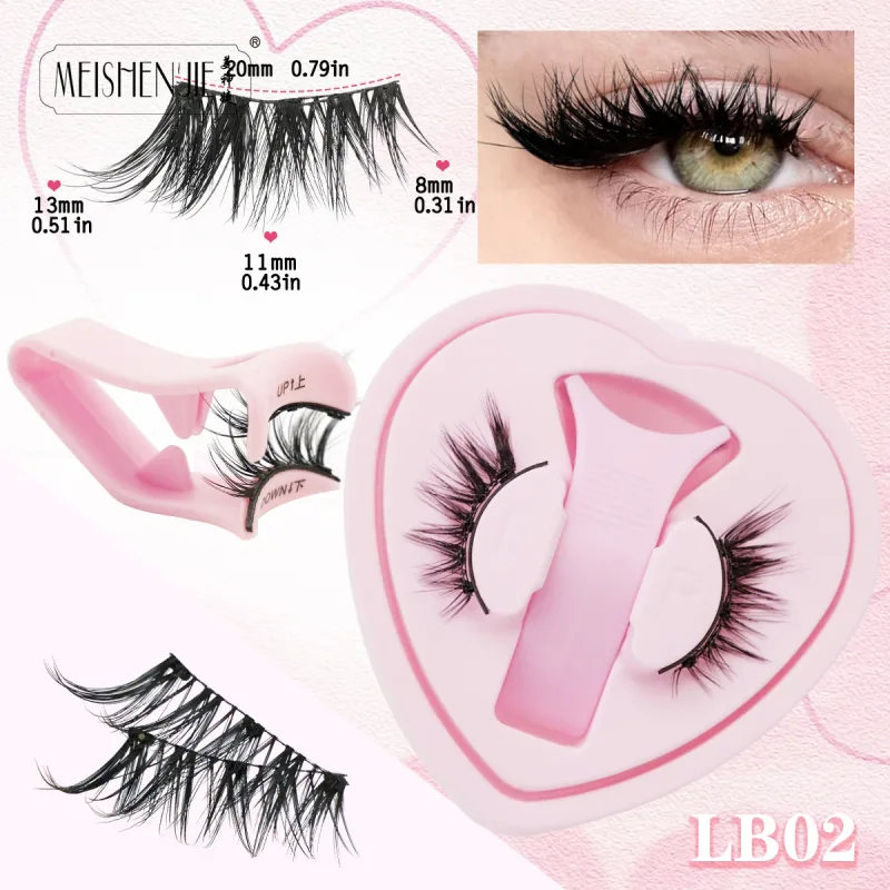 Magnetic Eyelashes 1Pcs No Glue Needed Reusable Natural Look 3D Lashes Easy Apply Soft Magnetic Lashes Kit for Eye Makeup — image 18
