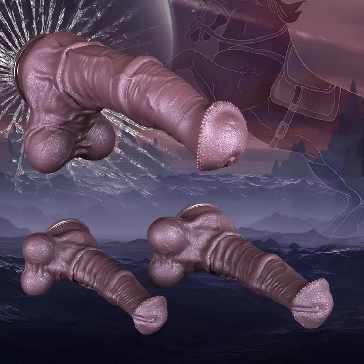 Extra Large Horse Dildo 3.2'' Diameter Monster Big Dildos With Suction Cup For Anal Animal Fantasy Sex Toys For Women Men Gay 18 — image 5