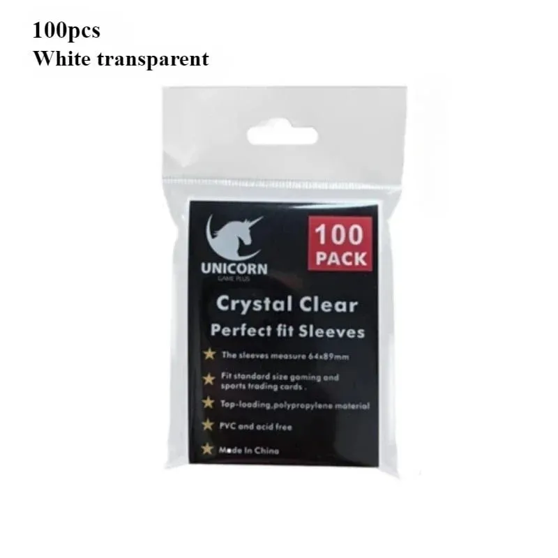 100ks Hot Transparent MTG Card Sleeves Standardní velikost Průhledný TCG Card Protector Vnitřní kryt karty pro sportovní stolní hry 64x89mm — image 9