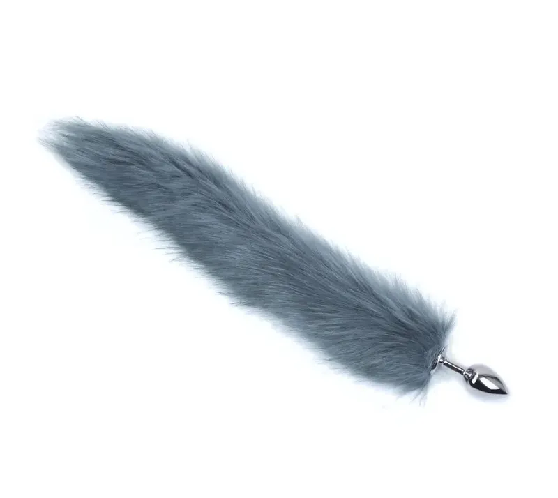 Rabbit Tail Fox Tail Anal Plug Metal Butt Plug Prostate Massager BDSM Cosplay Erotic Sex Toys For Women Couples Adults Sex Game — image 12