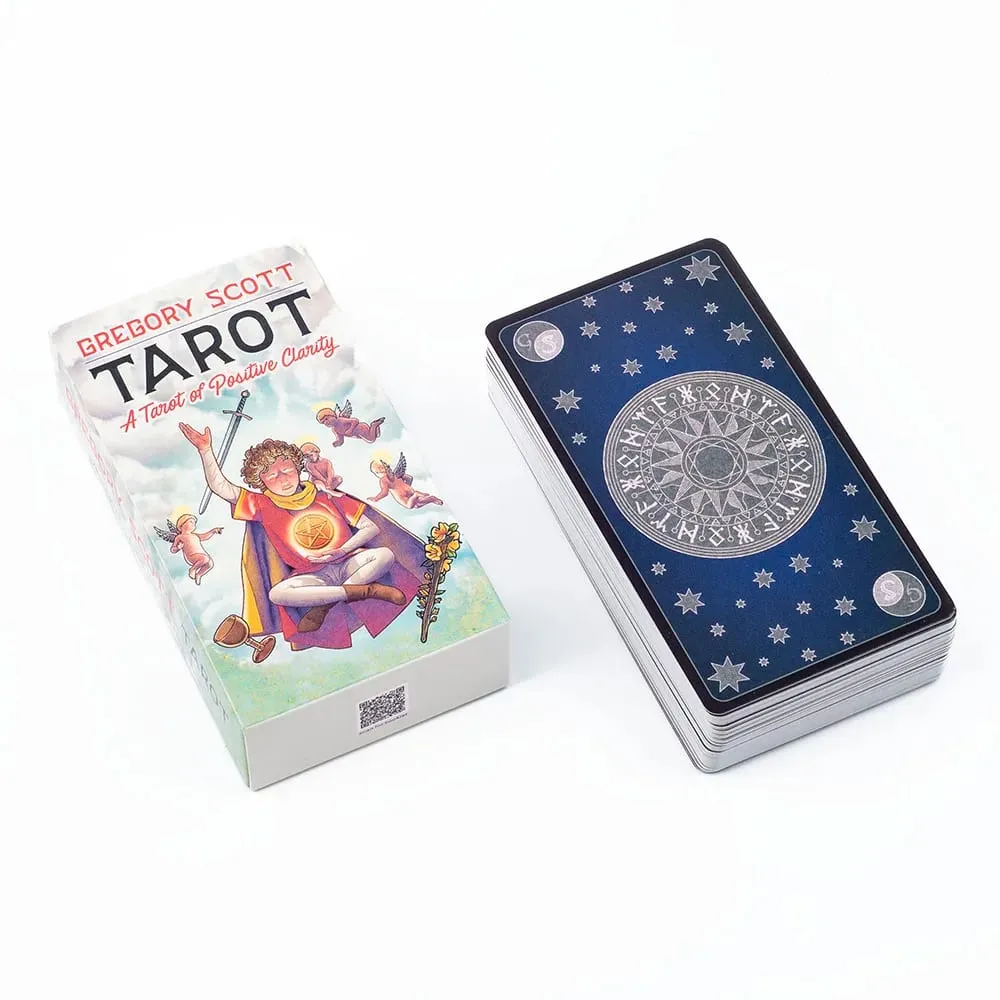 Gregory Scott Tarot 78-Card Deck Tabletop Cards Of Group Games For Parties Precognition & Divinatio Oracle Set 11.1*6.1cm — image 3