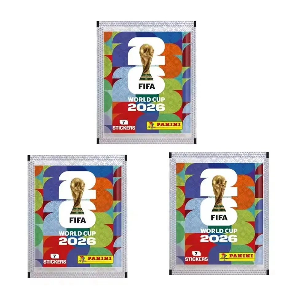 IN Stock International Version Panini 2026 FIFA World Cup Genuine Sticker Collection Limited Football Fan Souvenir Holiday Gifts