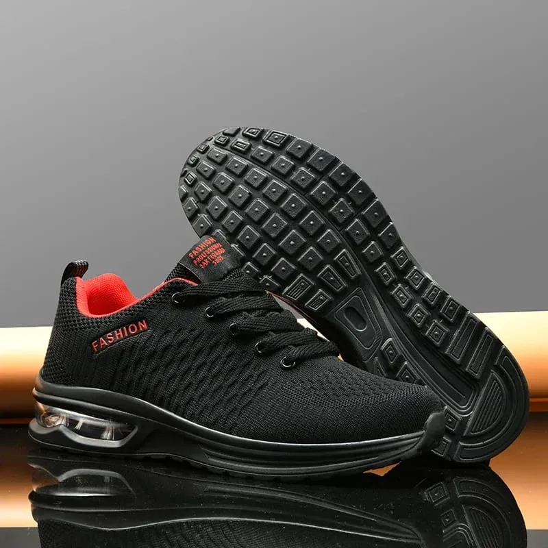 Mens Running Shoes Outdoor Sports Casual Mesh Tennis Shoes Lace-up Lightweight Gym Jogging Shoes for Men 2025 New Male Sneakers — image 8