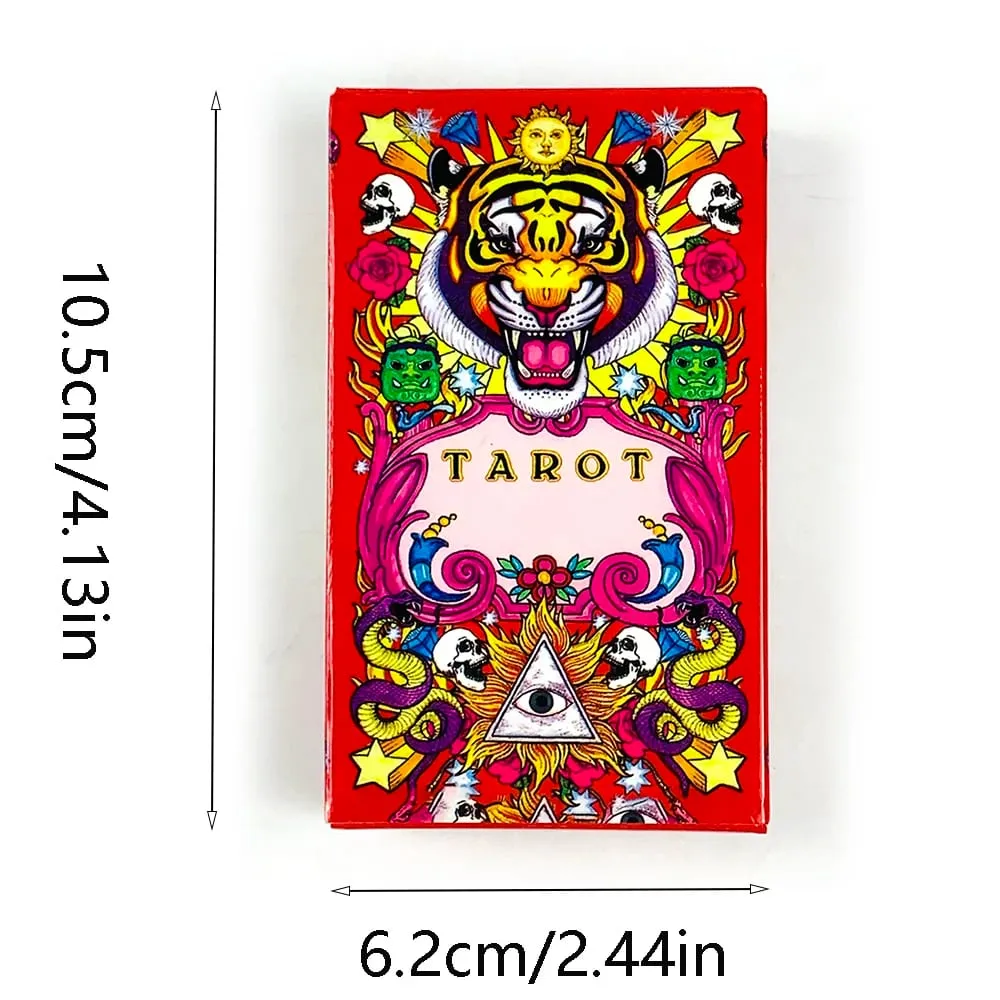 New Tarot Cards Of Arrival Traditional Chinese Style Tiger Deck Oracle English Visions Divination Edition Borad Playing Games — image 5