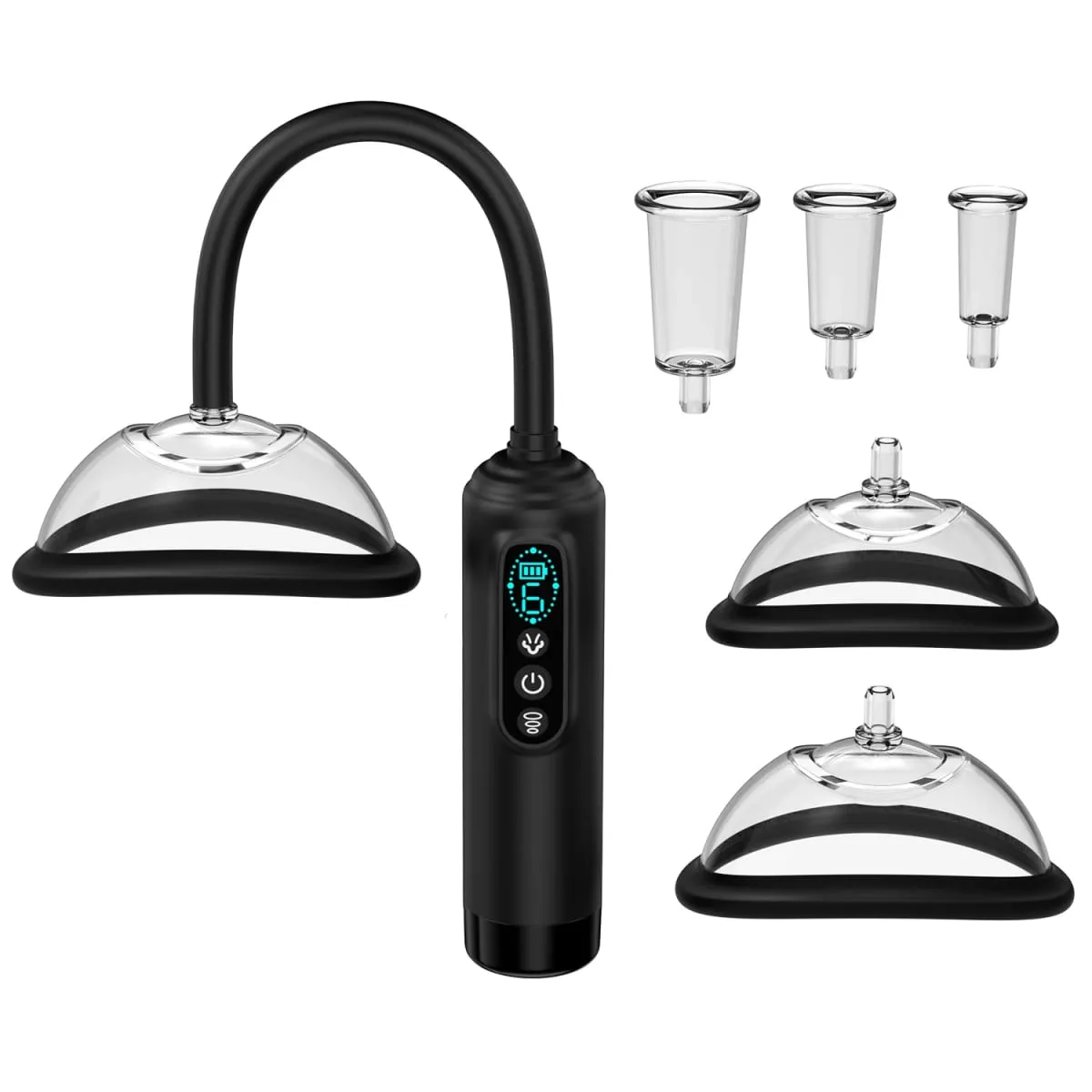 Sex Toys for Women Electric Pussy Pump Nipple Sucking Vibrator Toys Clit Sucker Breast Messager Nipple Enlarge Adult Supplies — image 4
