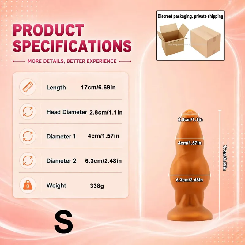 NEW Large Animal Penis Huge Dog Cock Dildo Suction Cup Masturbator Female Anal Butt Plug Big Anal Plug Adult Sex Toys Products — image 9