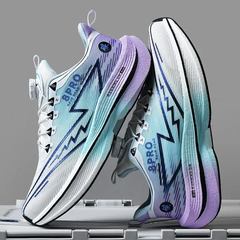 Athletic Running Shoes Men Professional Carbon Board Marathon Sports Breathable Lightweight Women Comfortable Casual Sneakers — image 4
