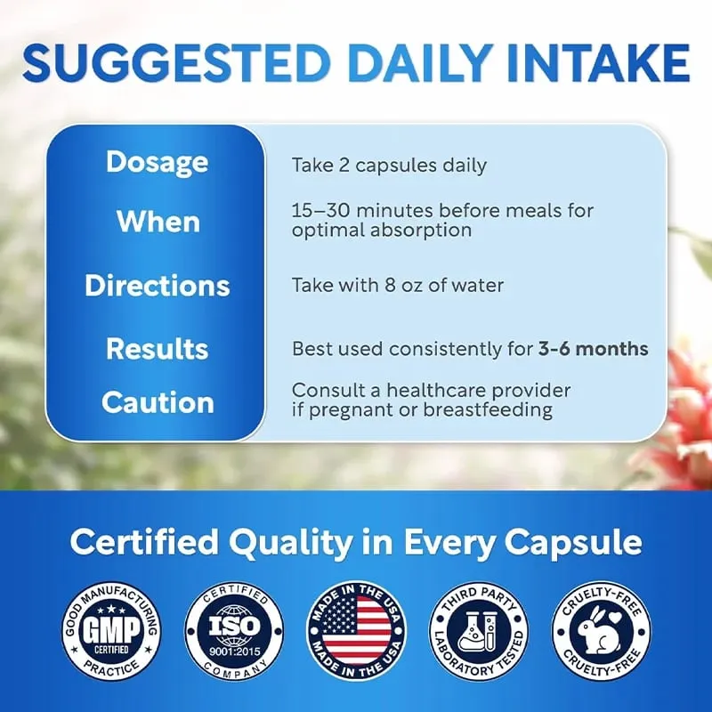 Brain Supplement for Memory Focus Nervous System Energy and IQ Concentration and Cognition Health — image 6