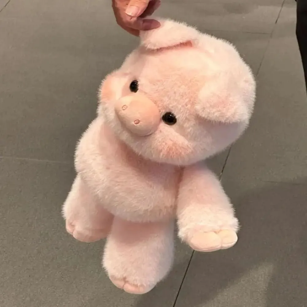 New Design Soft Pig Stuffed Animal Plush Pillow Emotional Support Cute Stuffed Animals Plush 17.7inch Plush Pillow — image 4