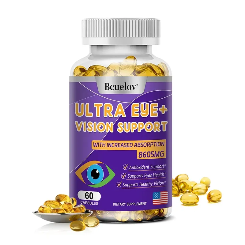 9-in-1 Eye Vitamins Supplement - Lutein Zeaxanthin Blueberry Dry Eyes Eye Fatigue Macular & Night Vision Support for Adults — image 10