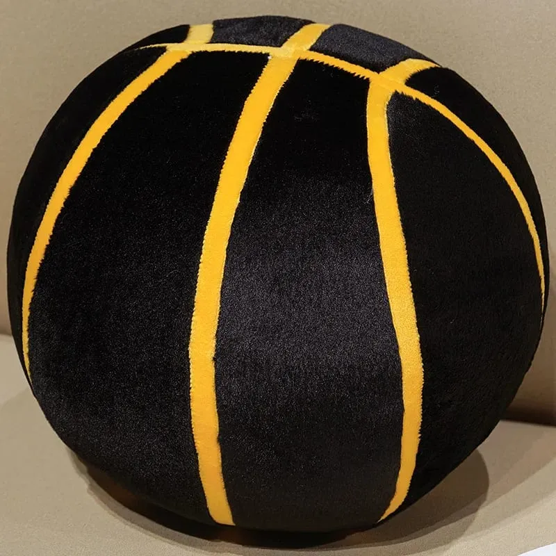 Basketball Plushie Simulation Basketball Throw Pillow Fill Plump Bedroom Decorations Skin-friendly Holiday Gift For Boy And Girl — image 11