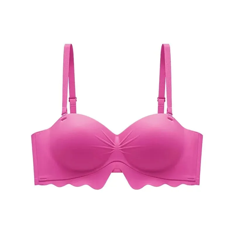 Sexy Seamless Push up Bra No Underwire Small Breast Gathering Anti-sagging Comfortable Lingerie for Women — image 11