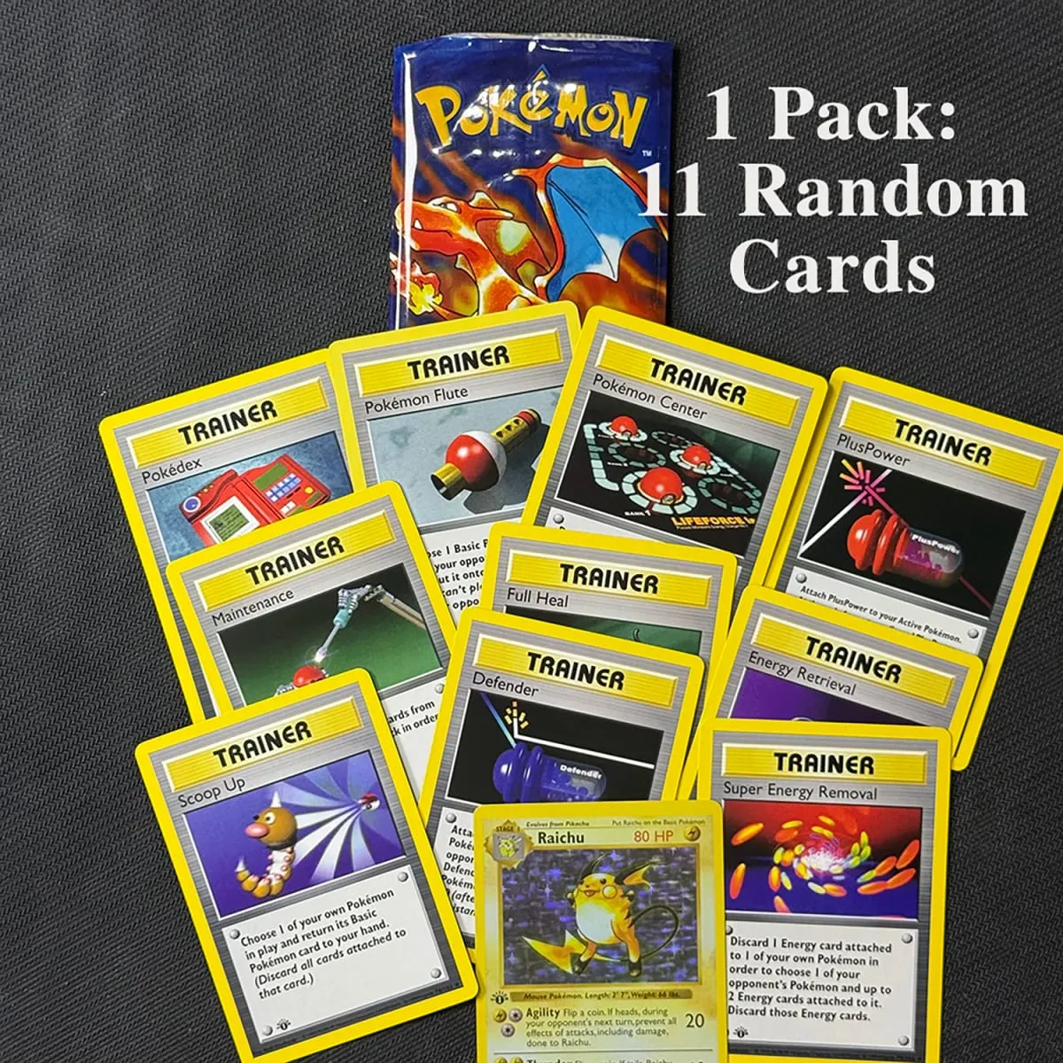 Booster Pack 11pcs/bag 1st Edition Pack Charizard Trading Card Game Collection Battle Booster Toys Boys Gift — image 6
