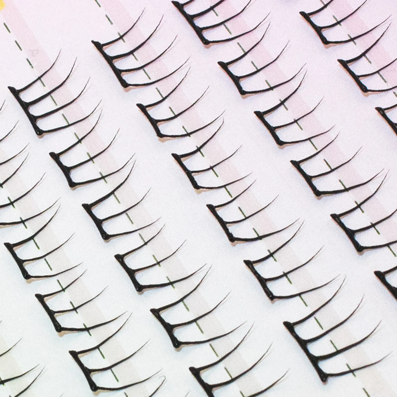 Ultra Thin Fairy False Eyelash Curling 10-13mm Korean Style Glue-free Lashes Extension For Kpop Idols Eye Makeup Large Capacity — image 4