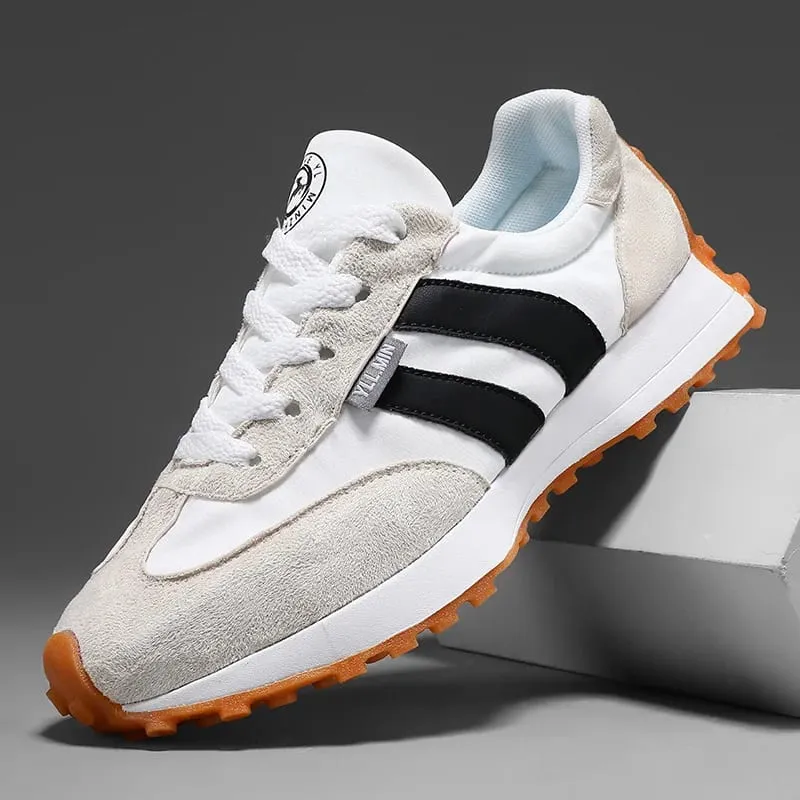 Large Size Men Casual Shoes Spring Autumn Breathable Comfortable Vintage Sneakers Fashion Lace Up Outdoor Non Slip Running Shoes — image 4