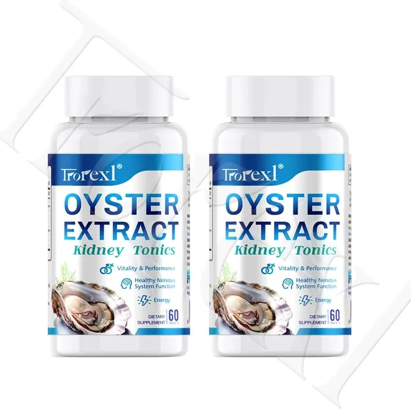 Oyster Extract - Supplement for Men Boosts Performance Supports Vitality Enhancing Extra Strength 60 Tablets — image 9