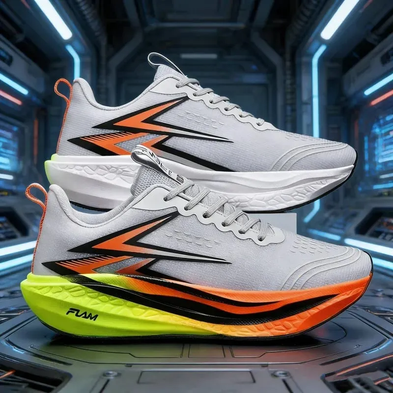 Men Women Carbon Plate Marathon Running Shoes Breathable Lightweight Non-Slip Racing Training Sports Athletic Sneakers — image 11