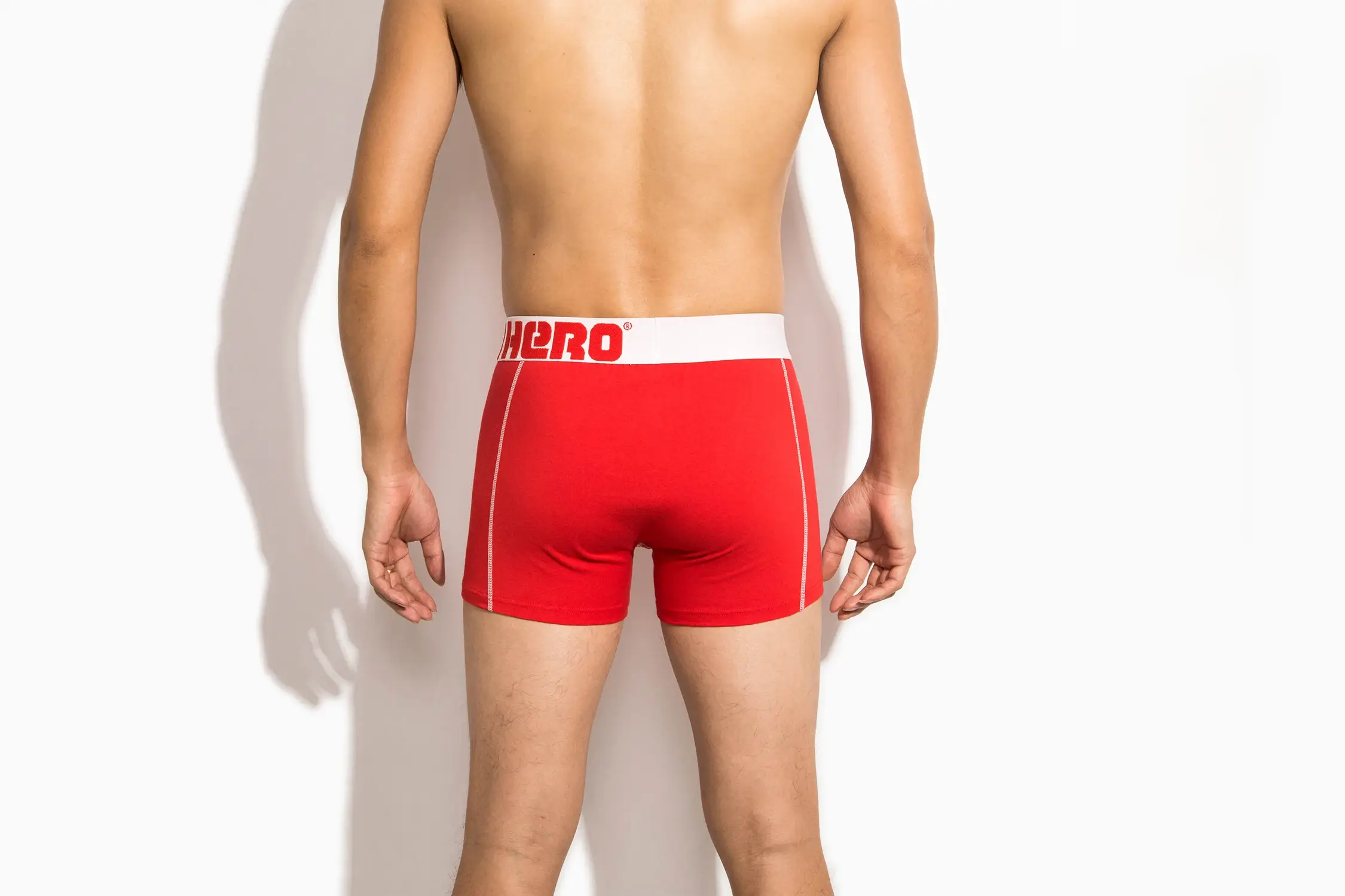 4-PACK PINKHERO Modekalsonger för män, Snygga bekväma och mjuka Slip Homme， Fina bomullsunderkläder Boxerbyxor, Herrtrosor