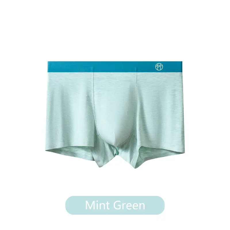 3pcs Bamboo Fiber Man Underwear Comfortable Breathable Men Boxers Regenerated Fibers Underpants L XL XXL 3XL 4XL Man Panties — image 6