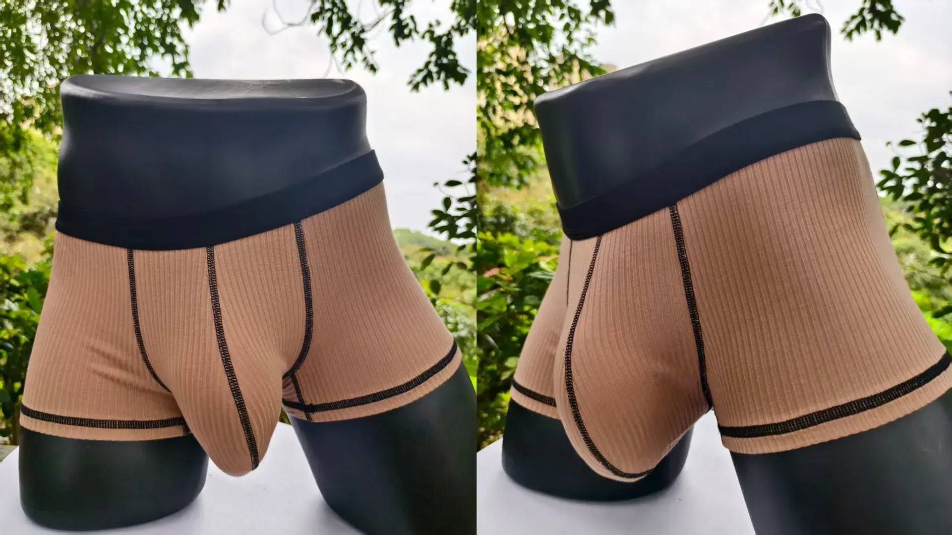 Men's boxer shorts with high elasticity and large pockets, fashionable men's shorts — image 12