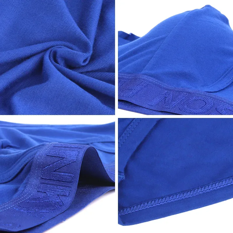 Pinky Seaso Marchio più venduto Pantaloni a triangolo sexy Modale sottile tinta unita Intimo uomo Slip modali Ventilare Plus Size Uomo