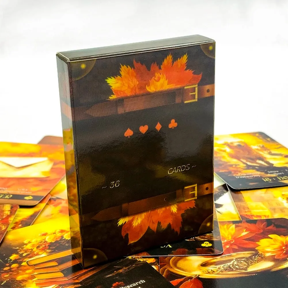 8.8*6.3cm 36 Oracle Cards Game Fortune Telling & Spiritual Growth Cards For Fate Divination Meditation & Party Games — image 3