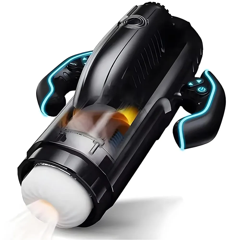 Bermuda Masturbator Powerful Vacuum Sucking Blowjob High-Speed Piston Telescopic Male Masturbation Cup Sex Toys for Men — image 1